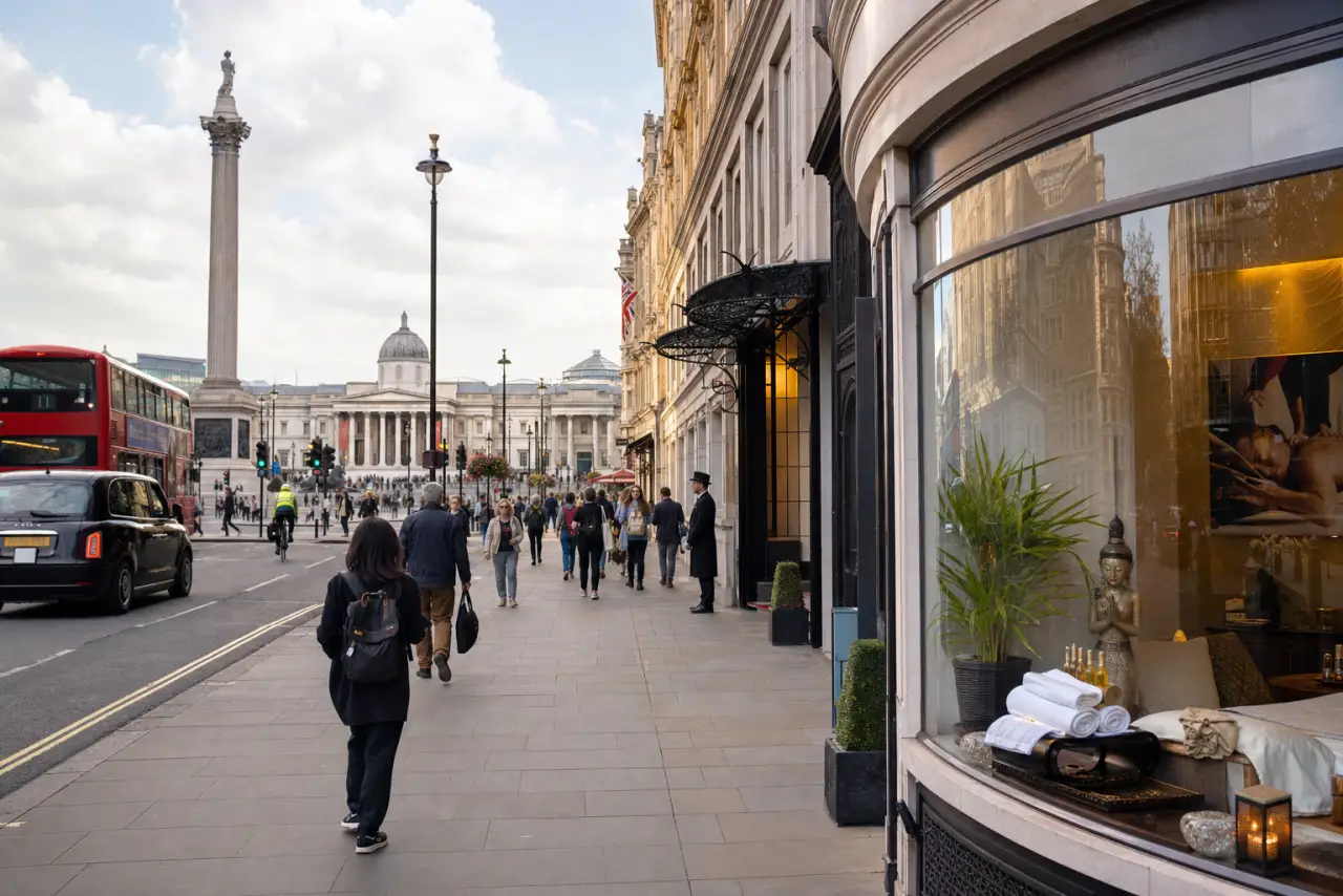 Wellness in Trafalgar Square: massage, spa and beauty guide